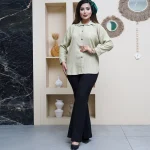شومیز یقه مردانه